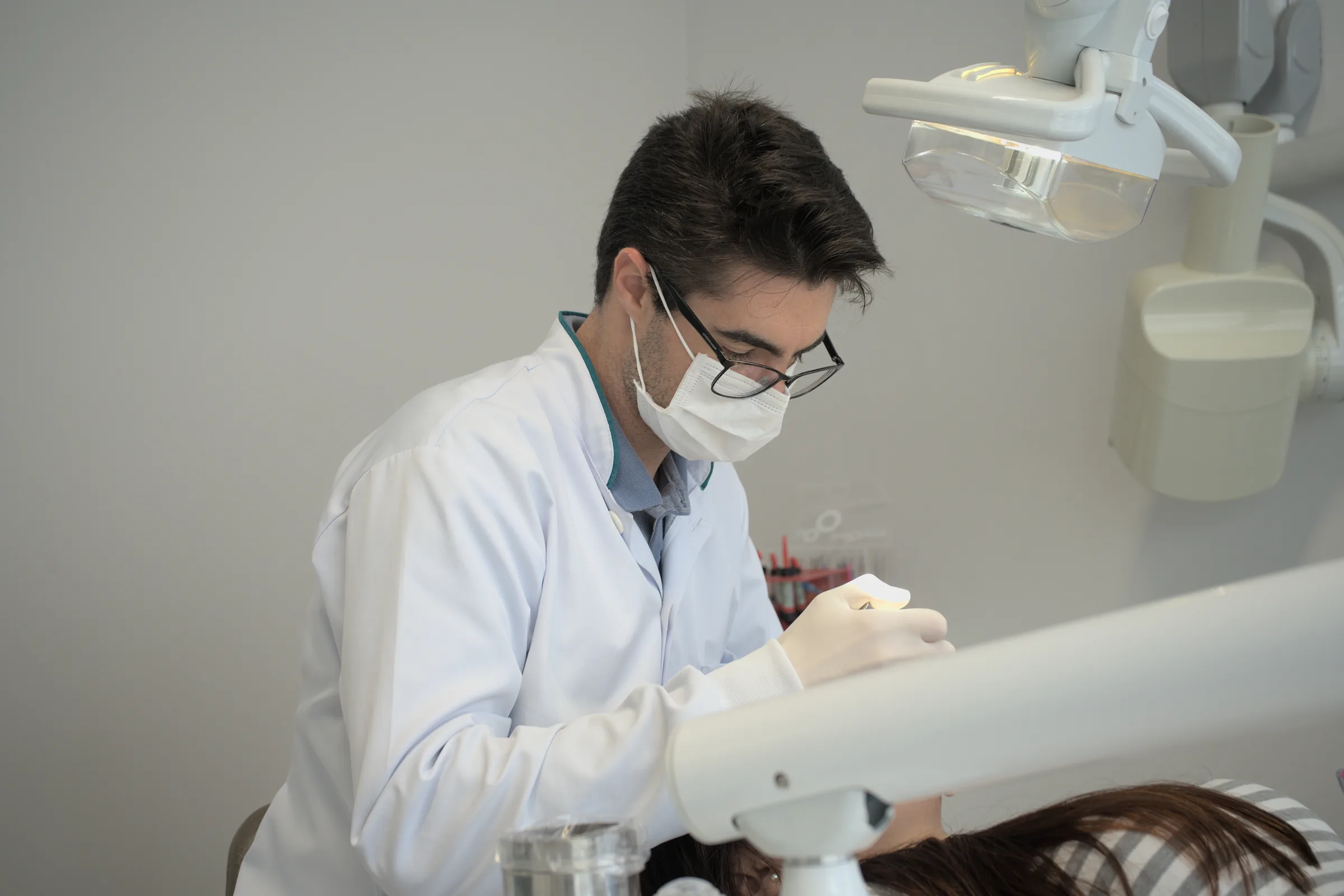 Ambiente elegante da Dentalclin
